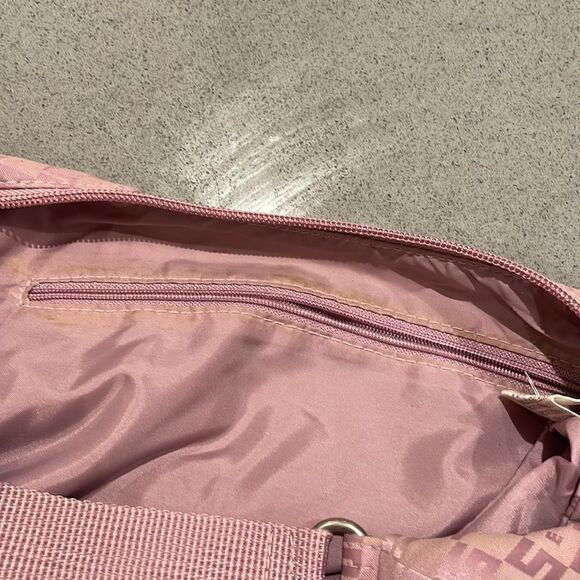 Sisley pink logo S shoulder bag - Picture 12 of 12